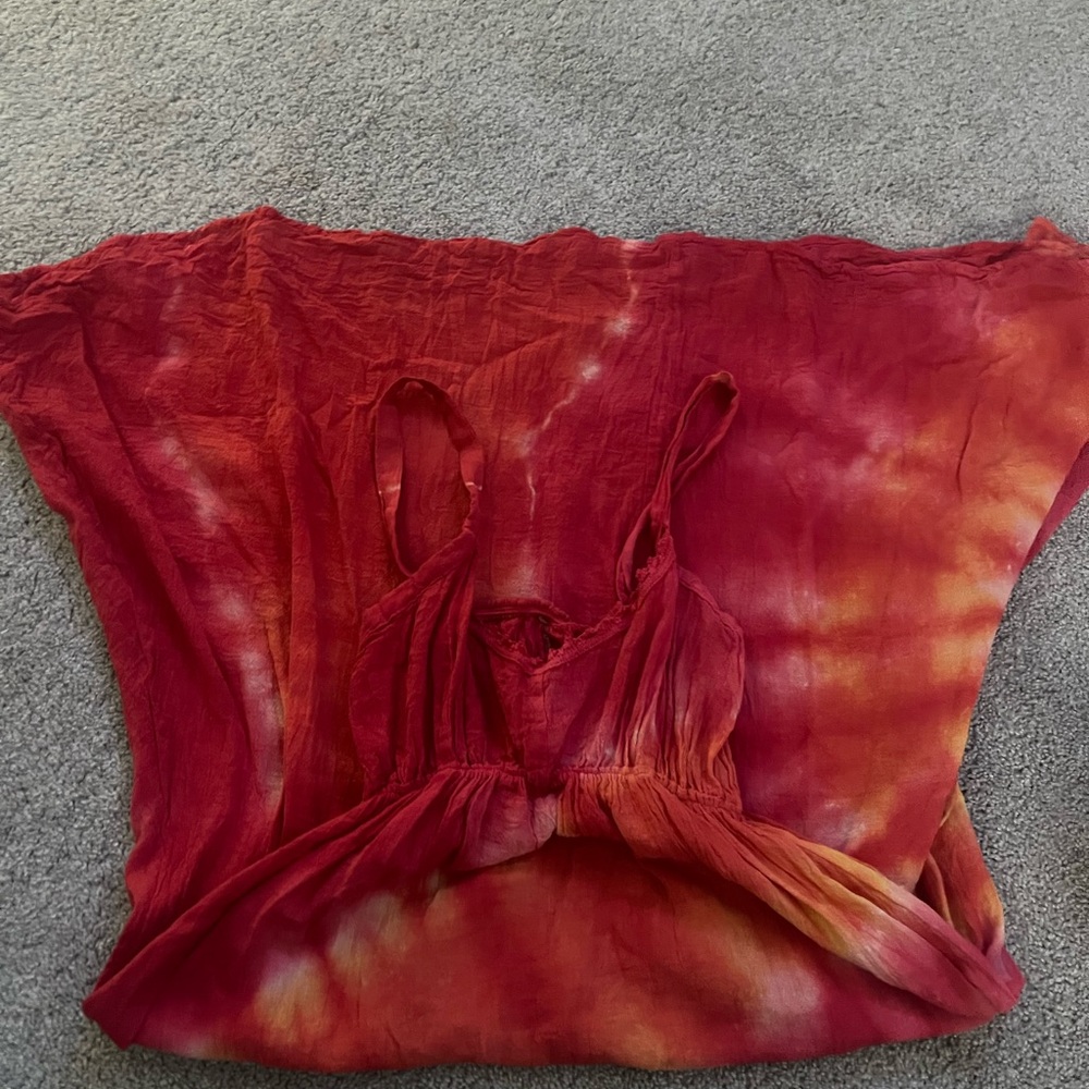 Women's Tie-Dye Sleeveless Top